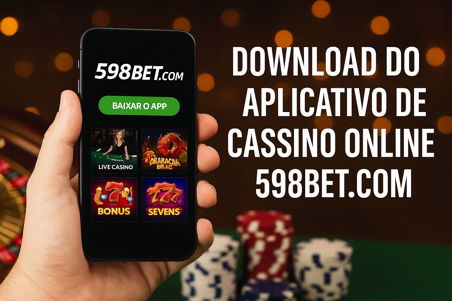 Baixar o 598BET.COM Cassino App